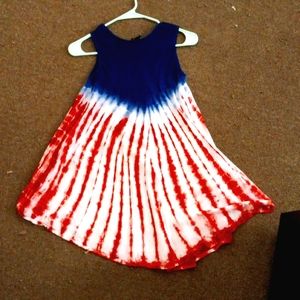Riviera Sun red white and blue dress
